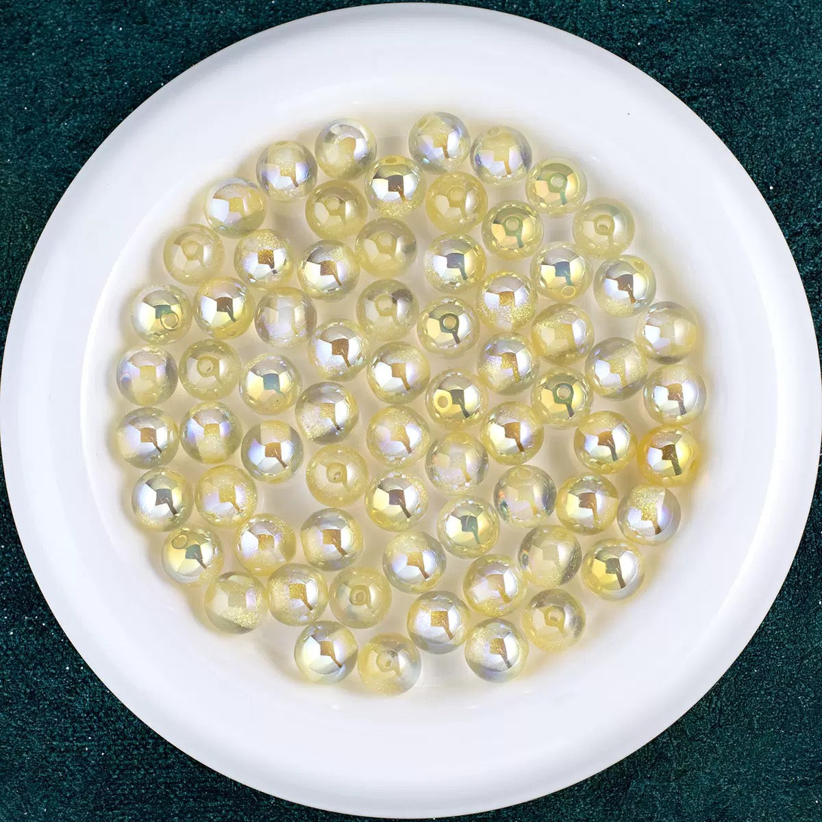 12mm moon deep sea secret DIY beads - 10pcs/bag