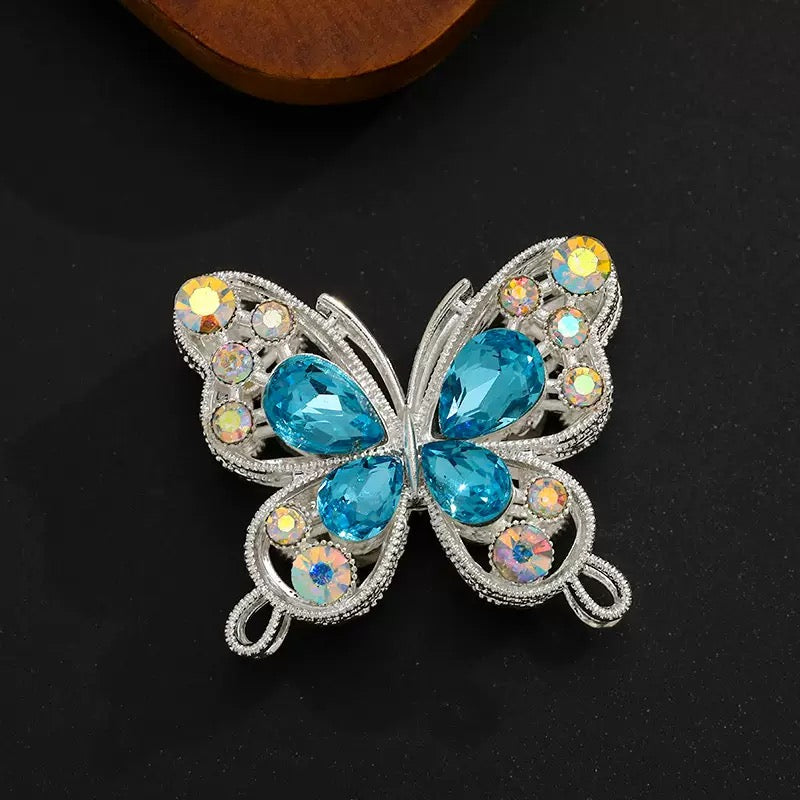 Crystal double-sided DIY butterfly fancy bead