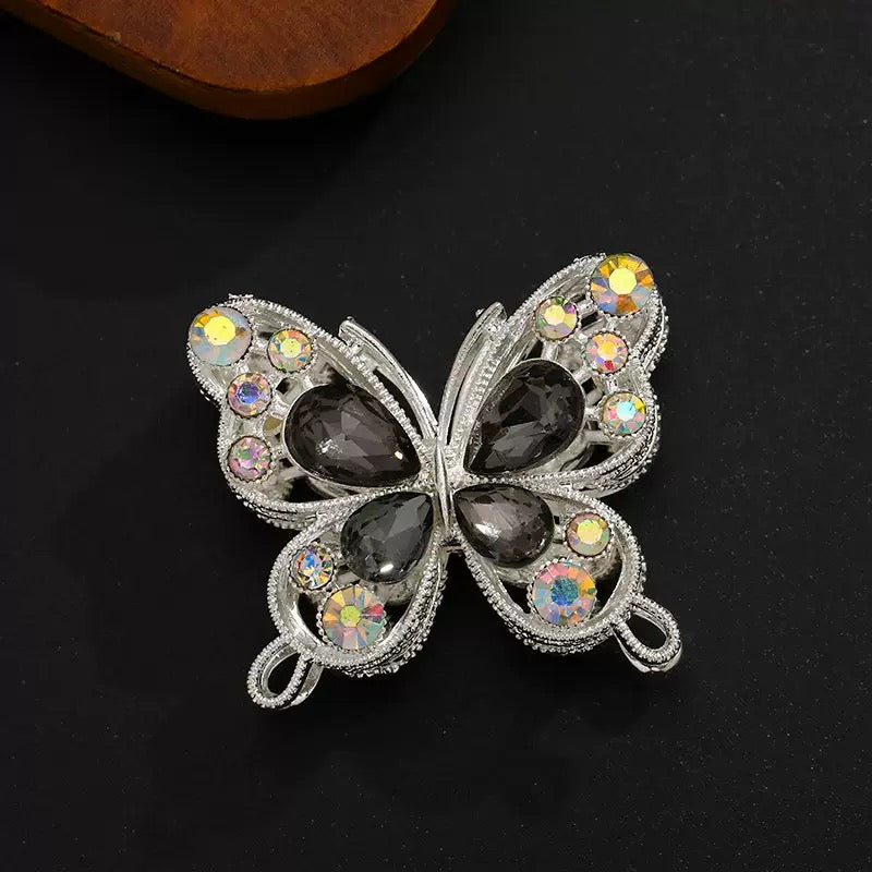 Crystal double-sided DIY butterfly fancy bead