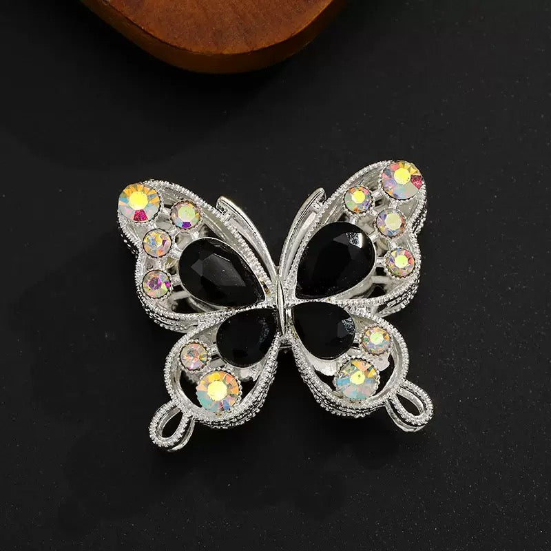 Crystal double-sided DIY butterfly fancy bead