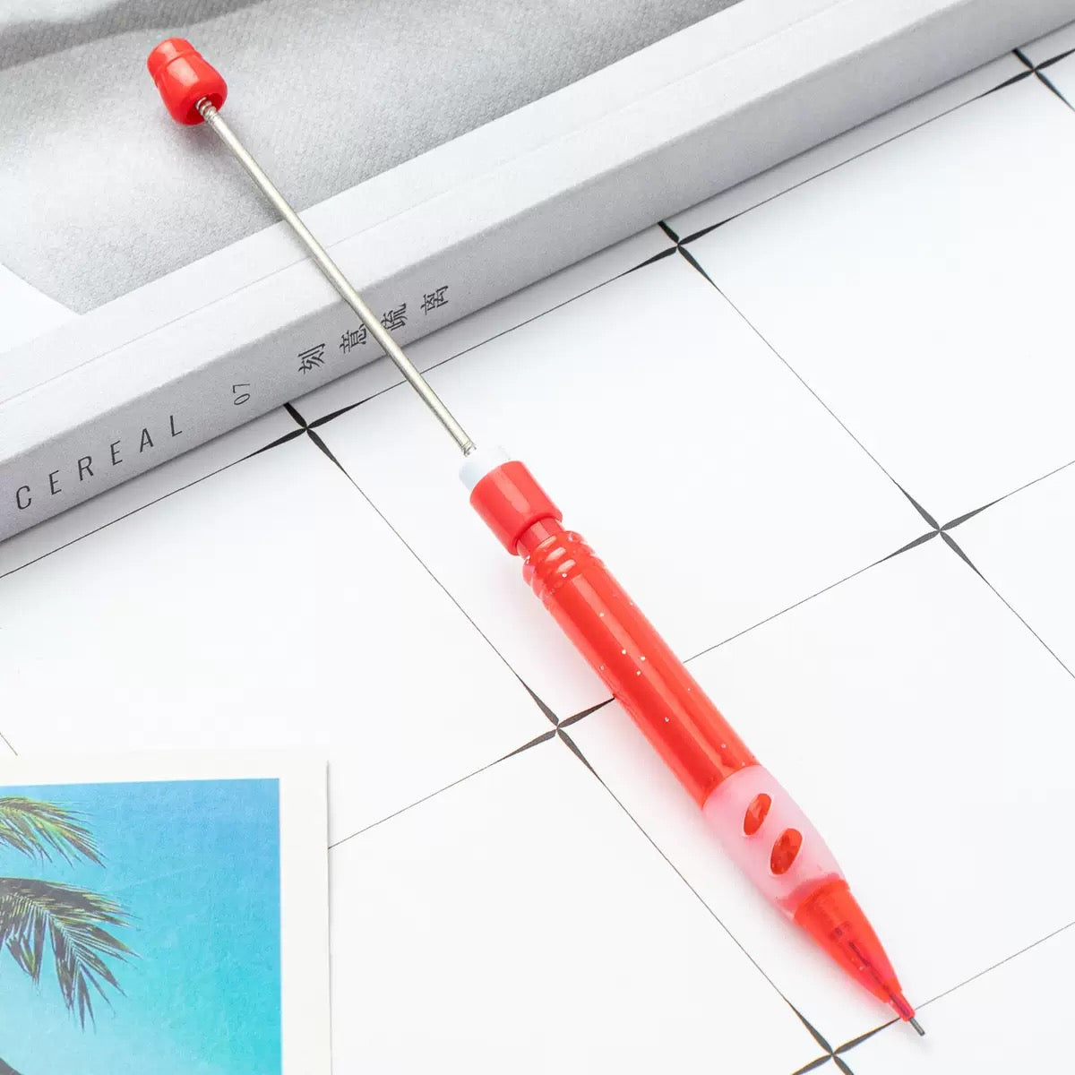 DIY beaded 0.5mm Mechanical Beadable Pencil