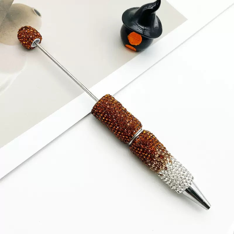 Ombre rhinestone DIY beadable pen