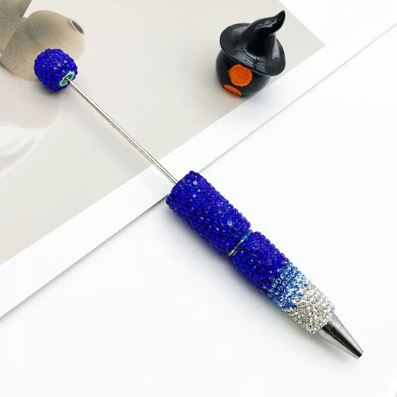 Ombre rhinestone DIY beadable pen