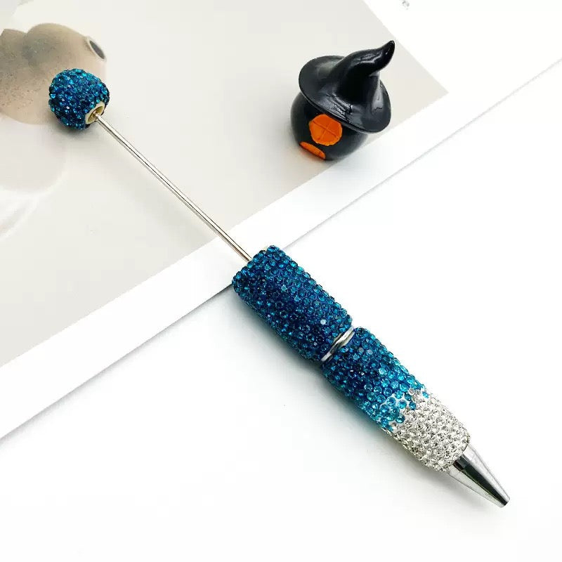 Ombre rhinestone DIY beadable pen