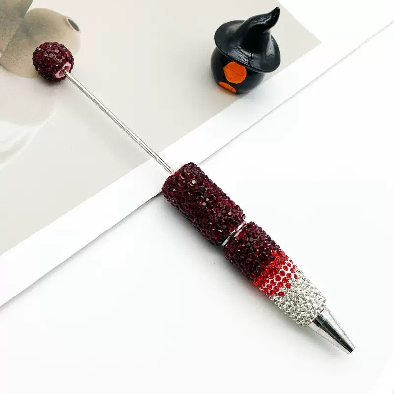 Ombre rhinestone DIY beadable pen