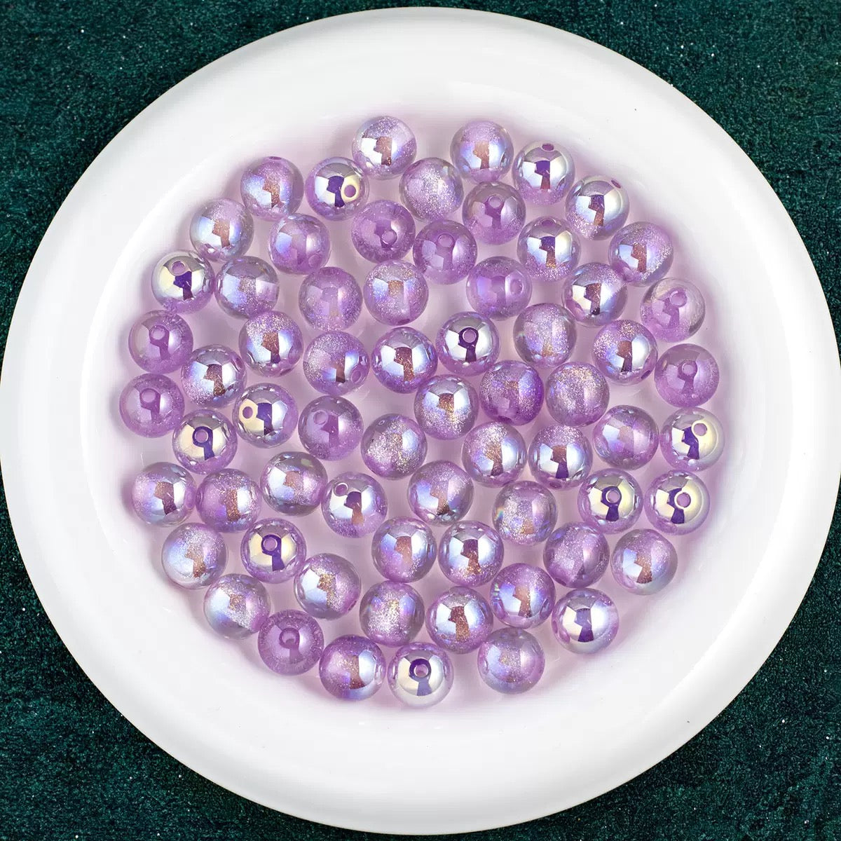 12mm moon deep sea secret DIY beads - 10pcs/bag