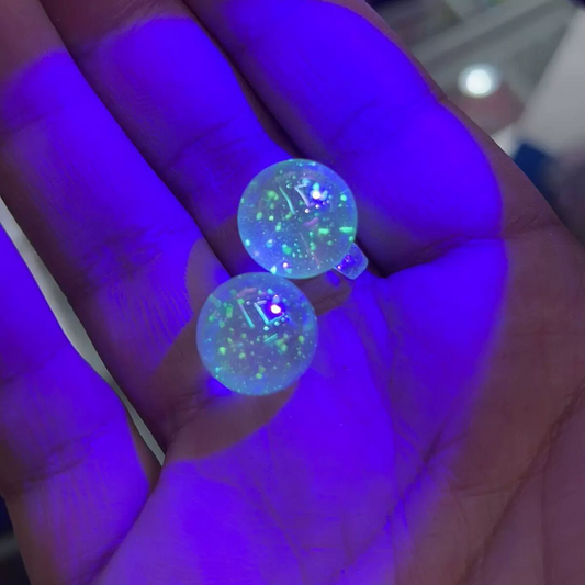 16mm Luminous hanging pendant DIY beads - 30pcs/bag